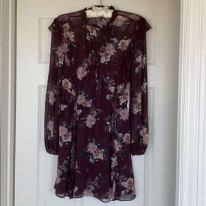 Silk Floral dress